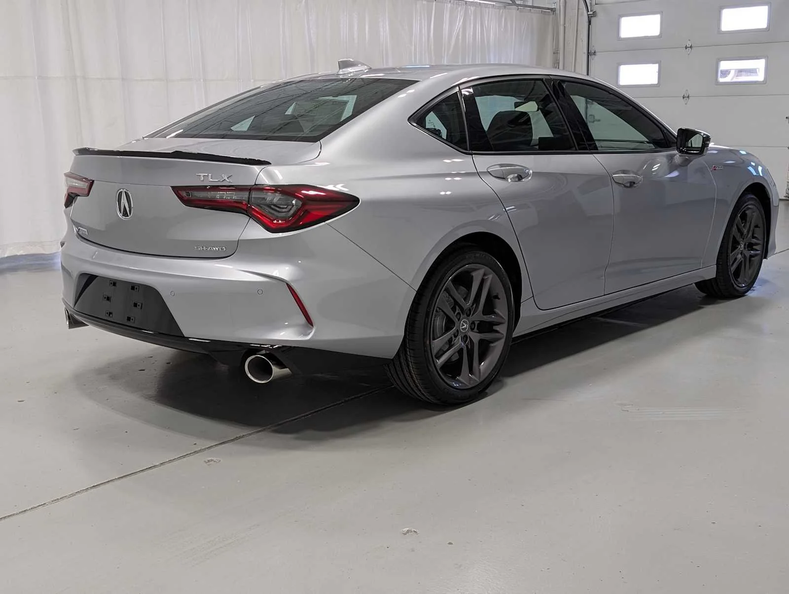 Used 2025 Lunar Silver Metallic Acura w/A-Spec Package image 7