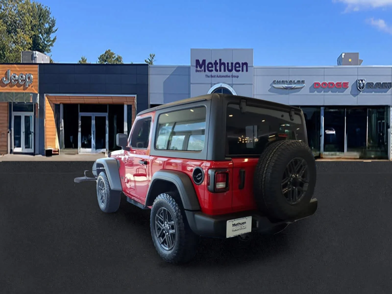 New 2026 Firecracker Red Clearcoat Jeep Sport S image 4