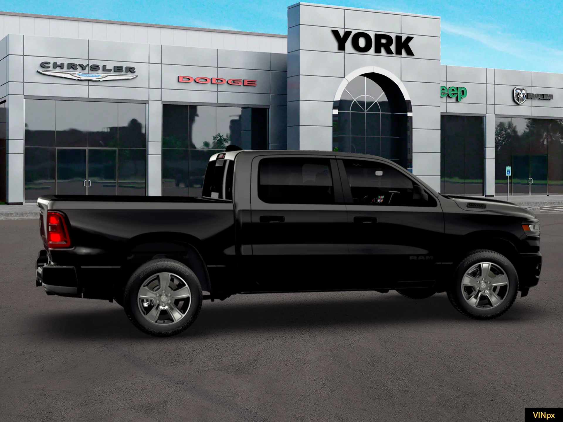 New 2026 Diamond Black Crystal Pearl-Coat Exterior Paint RAM Express image 27