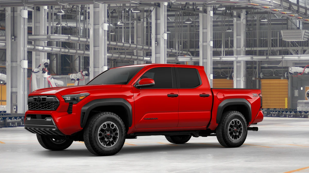 New 2026 Supersonic Red Toyota TRD Off-Road image 2
