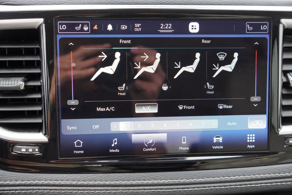 Used 2021 Blue Chrysler Touring L image 30