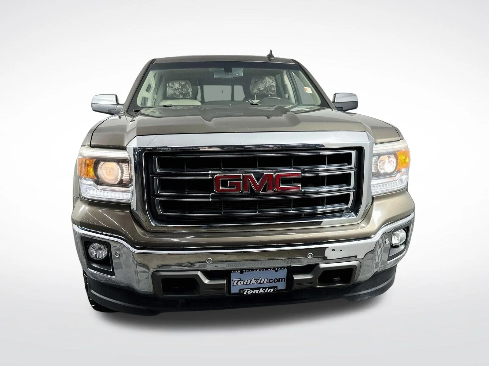 Used 2015 Bronze Alloy Metallic GMC SLT image 2