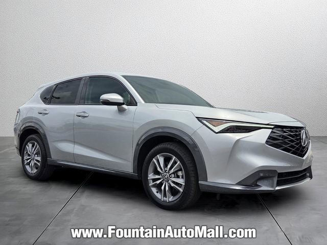 Used 2025 Solar Silver Metallic Acura FWD image 28