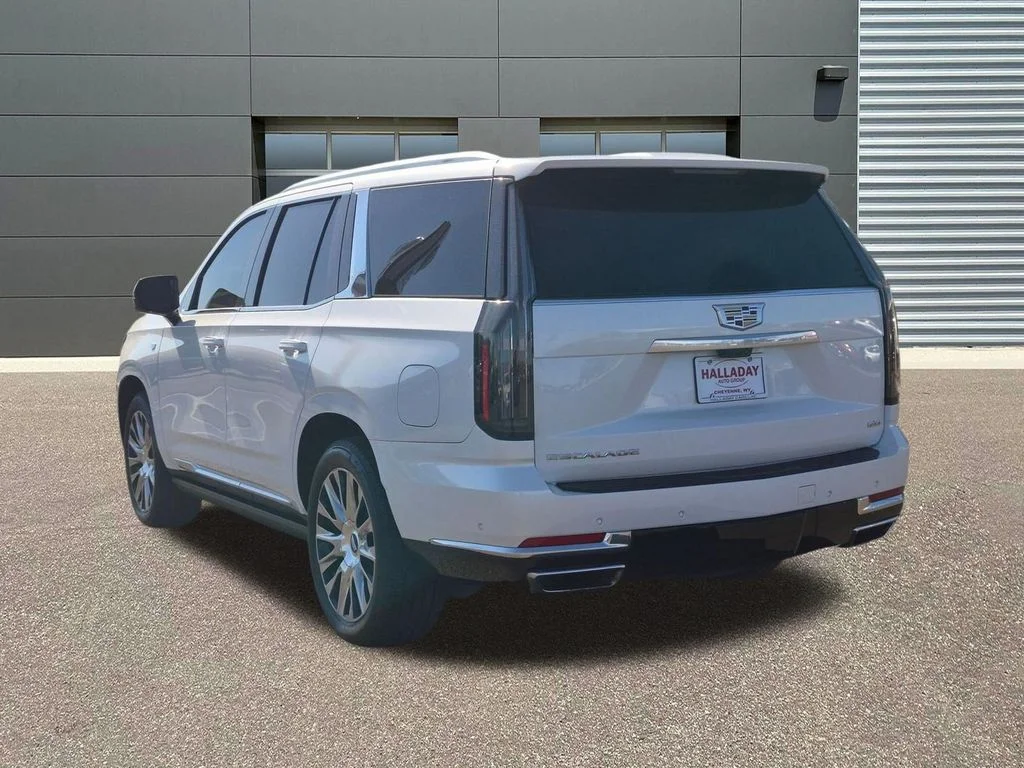 Used 2025 Crystal White Tricoat Cadillac 4WD Premium Luxury Platinum image 8