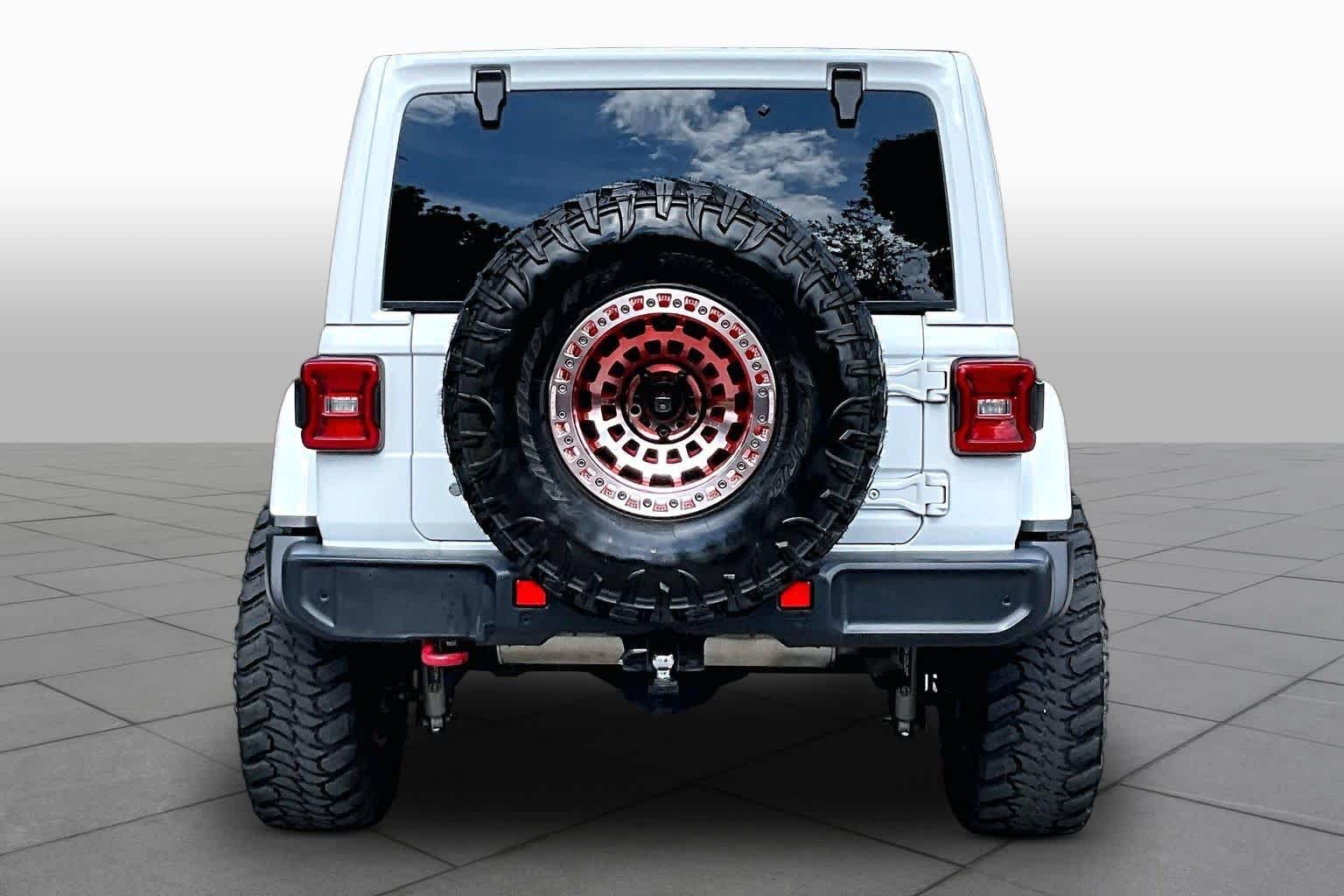 Used 2020 Bright White Clearcoat Jeep Rubicon image 5
