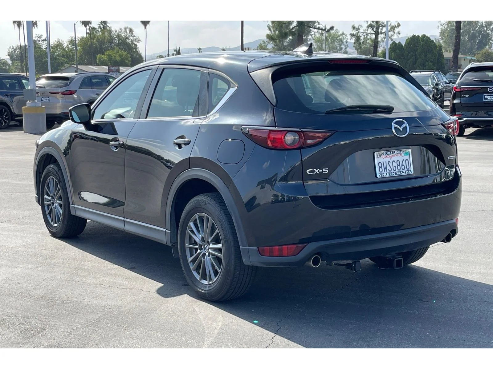 Used 2021 Jet Black Mica Mazda Sport image 4