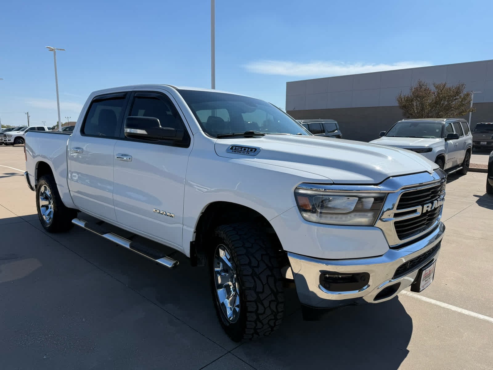 Used 2019 Bright White Clearcoat Ram Big Horn/Lone Star image 4