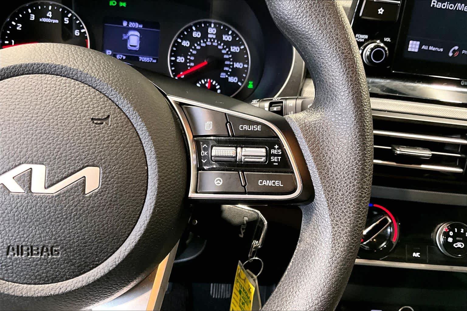 Certified Used 2023 Snow White Pearl Kia LX image 23