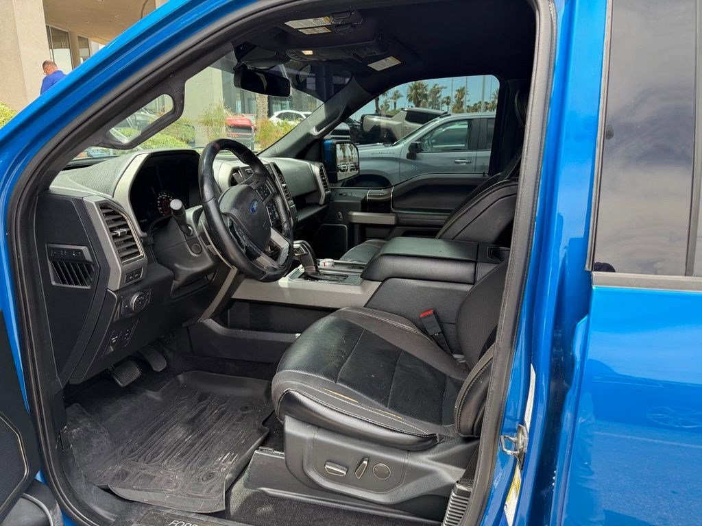 Used 2019 Velocity Blue Metallic Ford Raptor image 6