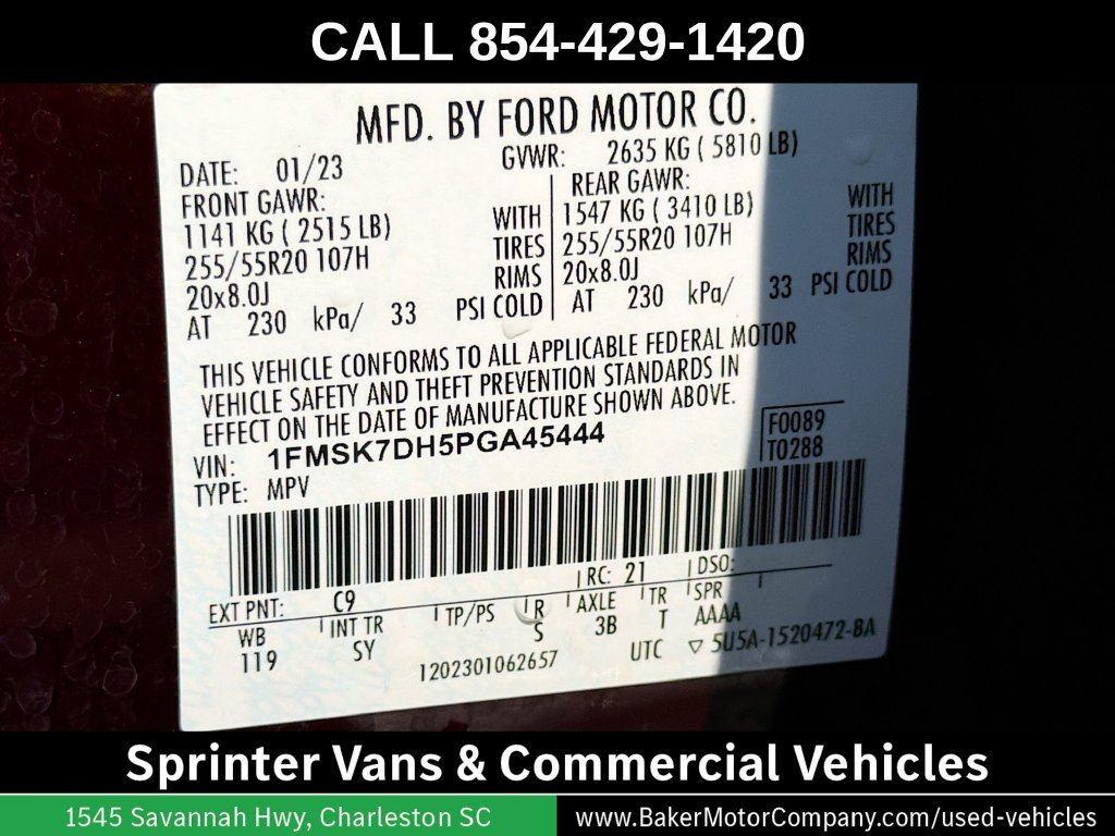 Used 2023 Red Ford XLT image 34