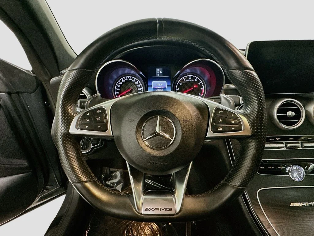 Used 2018 Selenite Gray Metallic Mercedes-AMG C 63 AMG® image 12