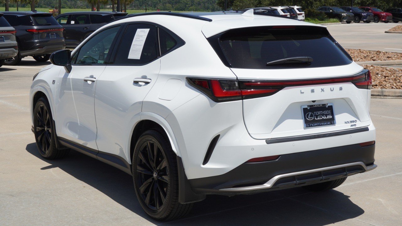 Certified Used 2024 ULTRA WHITE Lexus NX 350 F SPORT Handling image 8