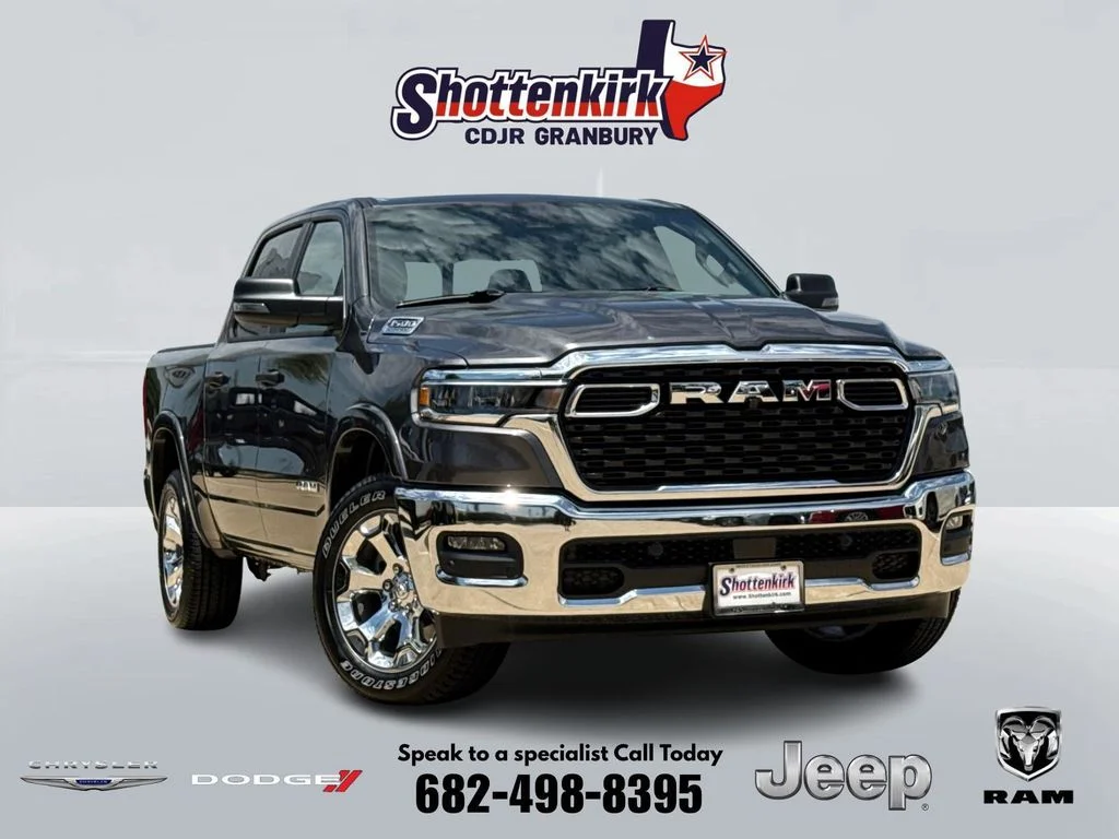 New 2026 Granite Crystal Metallic Clearcoat RAM Big Horn/Lone Star image 1