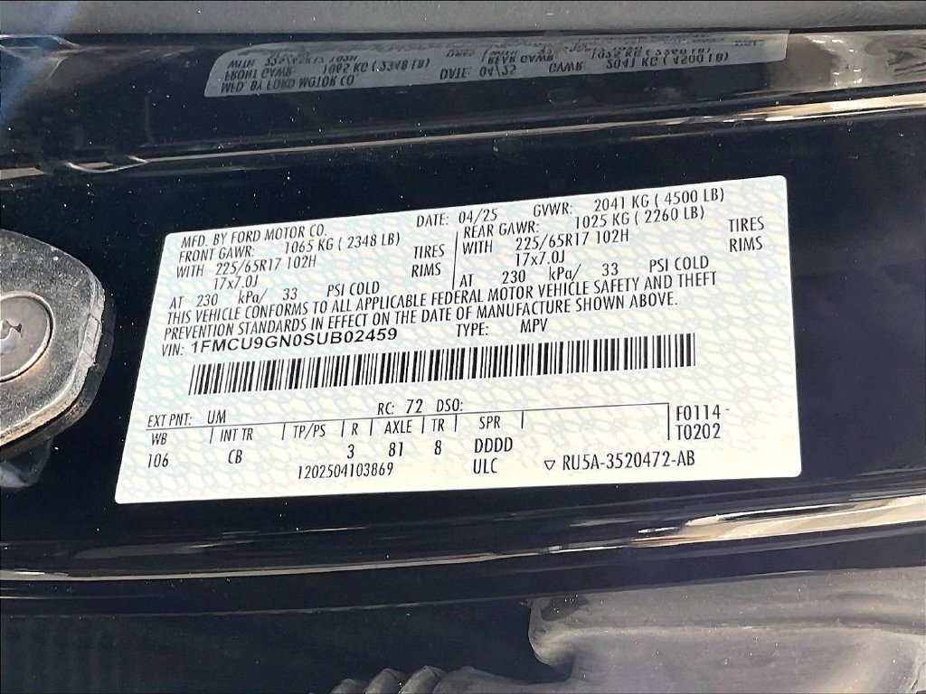 Used 2025 Black Ford Active image 32