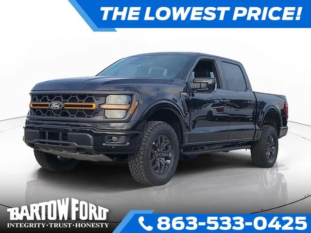 New 2026 Black Metallic Ford Tremor image 1