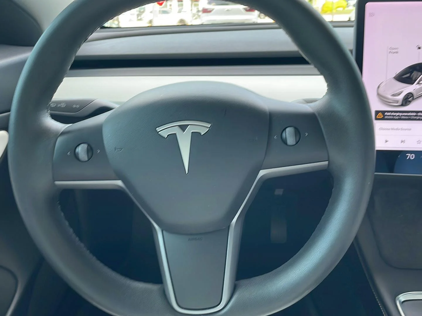 Used 2021 Pearl White Multi-Coat Tesla Standard Range Plus image 8