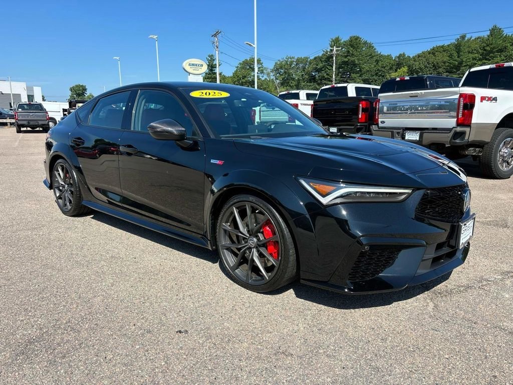 Used 2025 Black Acura Type S image 1