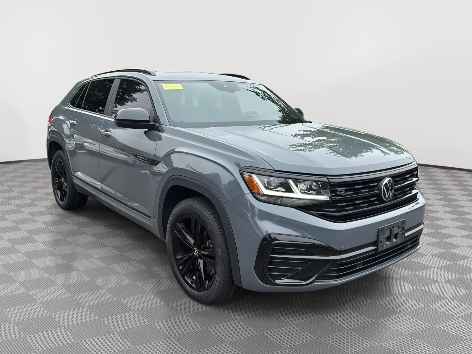Used 2023 Pure Gray Volkswagen 2.0T SEL R-Line Black image 7