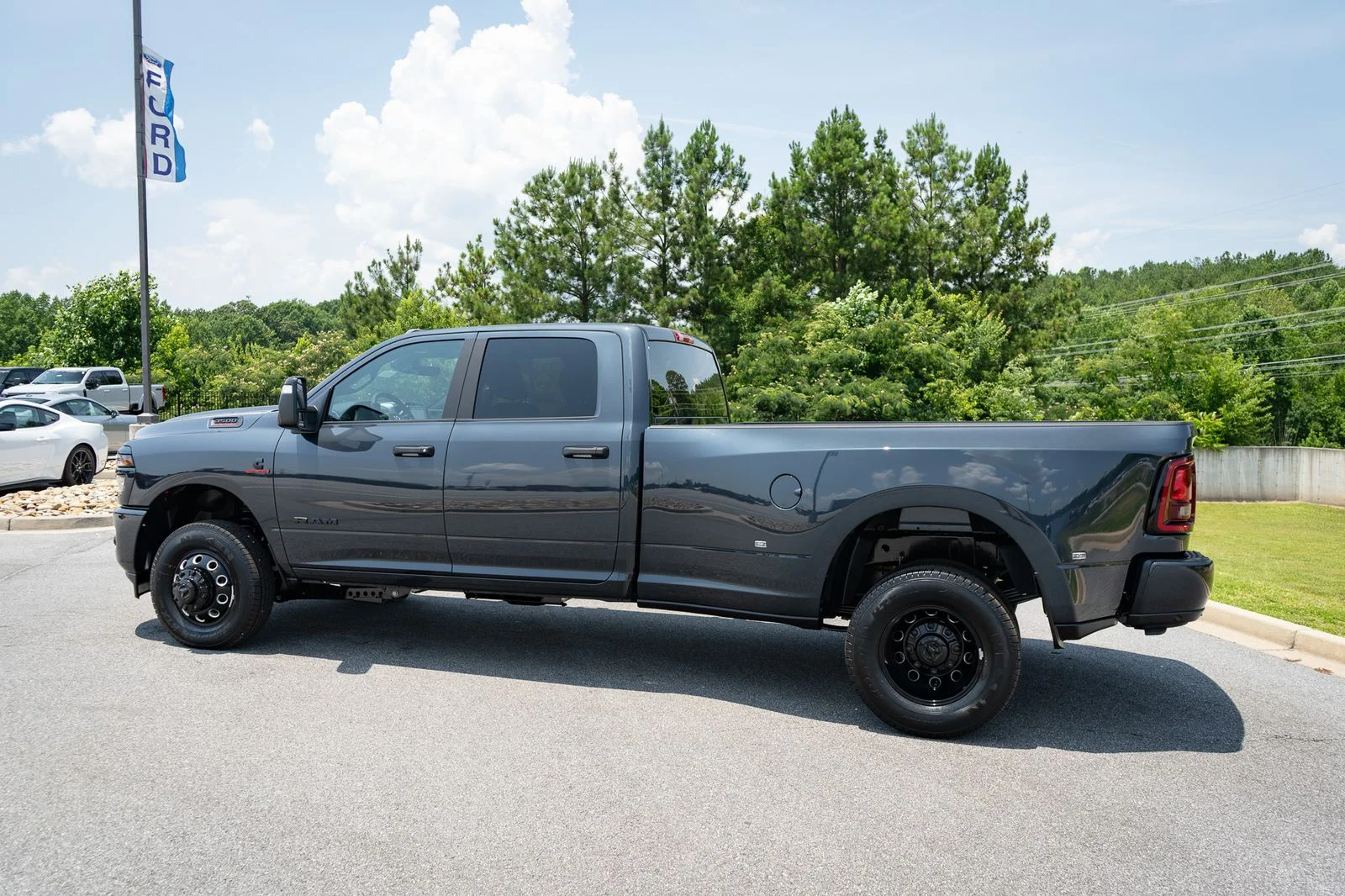 New 2026 Forged Blue Metallic Exterior Paint RAM Big Horn image 7