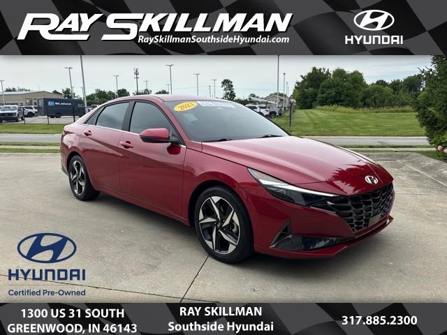 Certified Used 2023 Red Hyundai Limited image 1