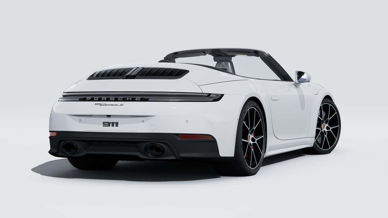 New 2027 White Porsche Carrera S Cabriolet image 9