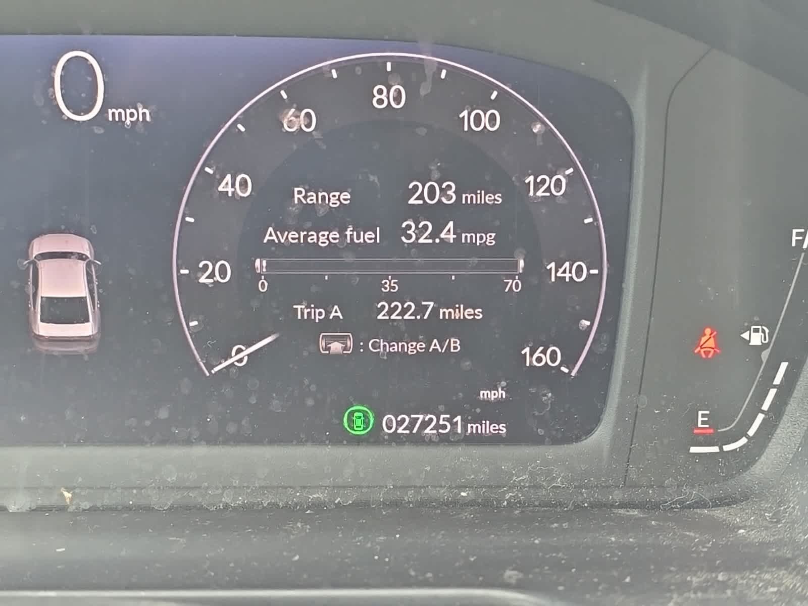 Certified Used 2024 Canyon River Blue Metallic Honda EX image 13