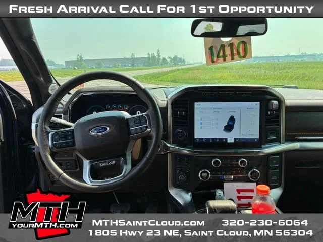 Used 2021 Blue Ford King Ranch image 11