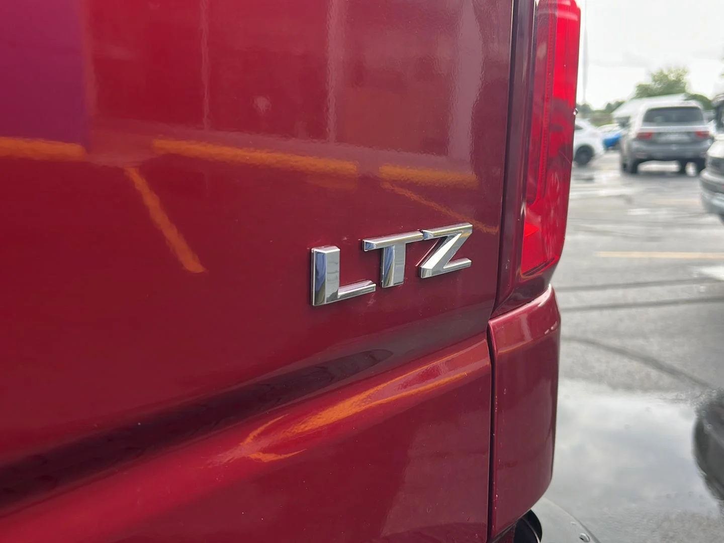 Used 2022 Cherry Red Tintcoat Chevrolet LTZ image 7