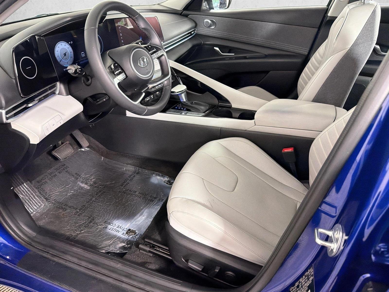 Used 2023 Intense Blue Hyundai Limited image 11
