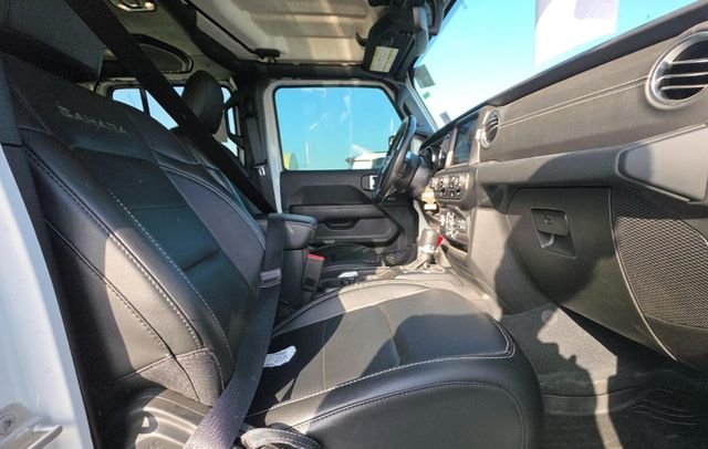 Used 2022 White Jeep Unlimited Sahara 4xe image 6