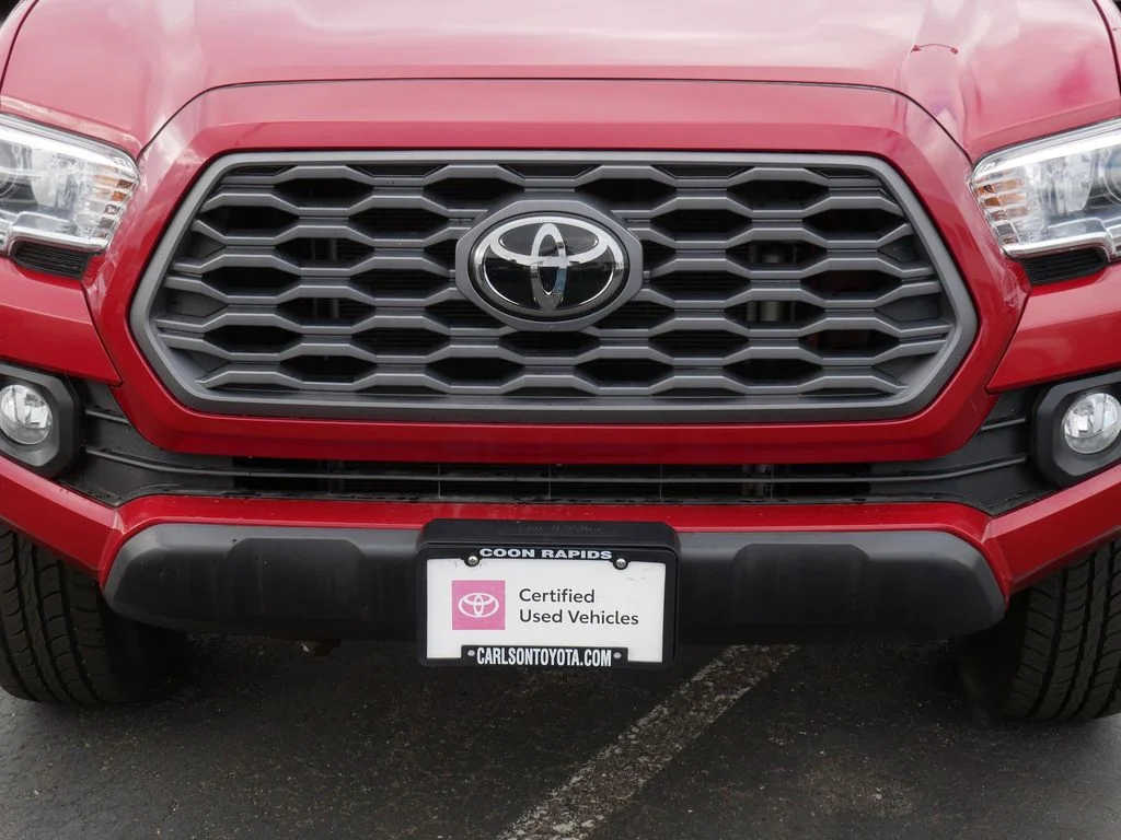 Used 2021 Red Toyota TRD Off-Road image 9