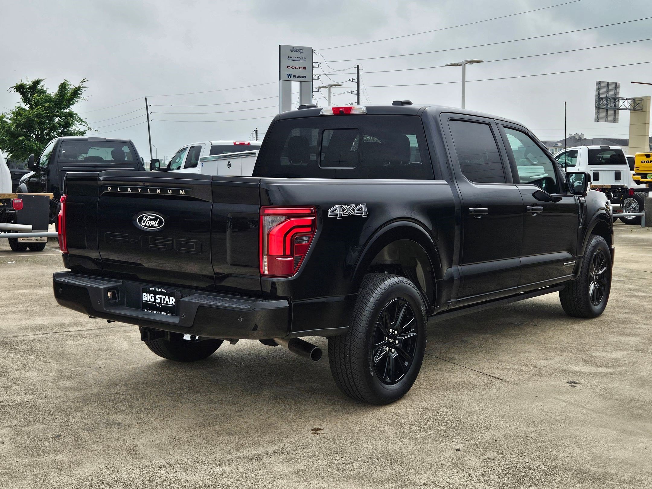 Certified Used 2025 Blue Ford Platinum image 3