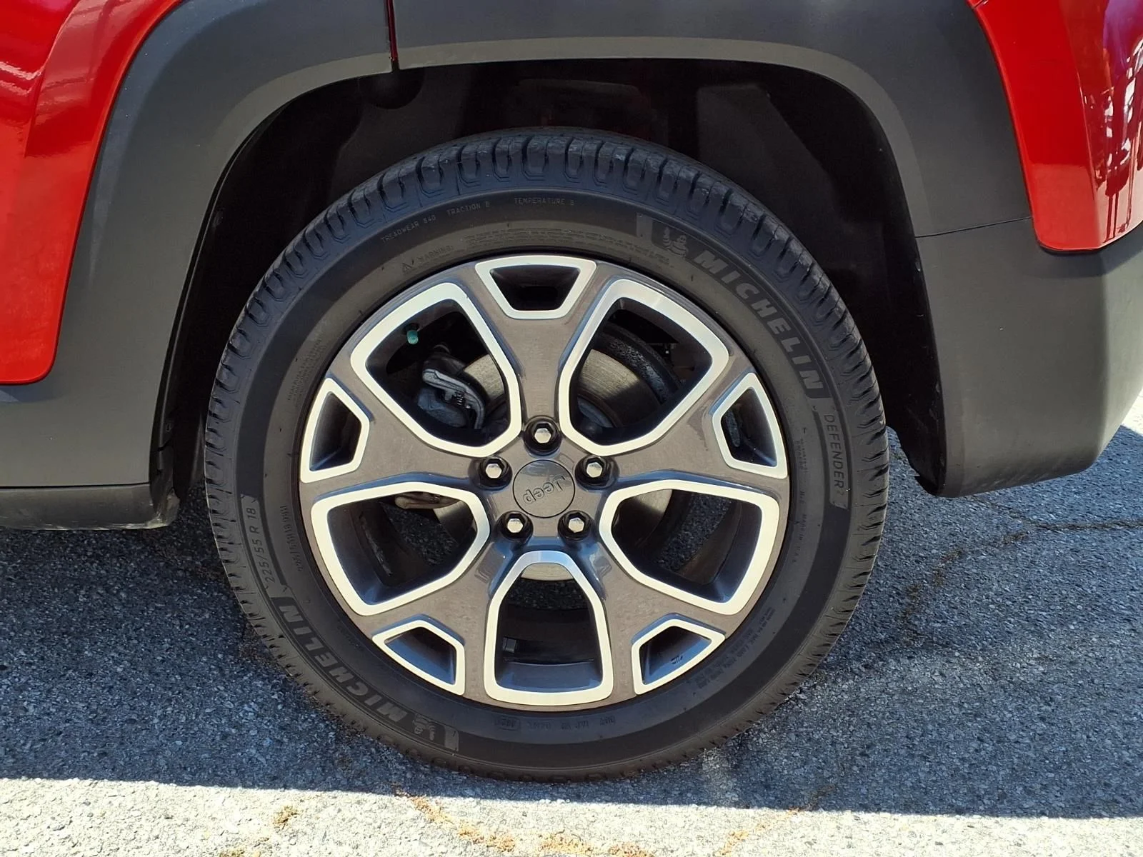 Used 2017 Red Jeep Limited image 4