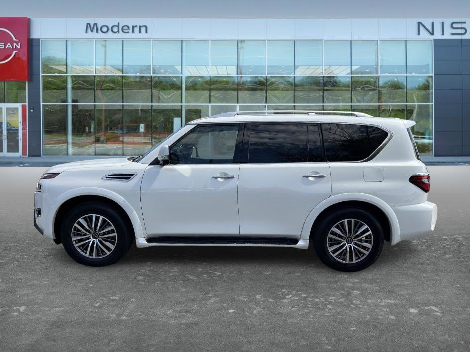Used 2024 Aspen White Tricoat Nissan SL image 8