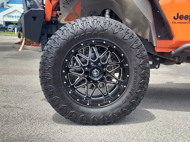 Used 2020 Orange Jeep Sport image 8