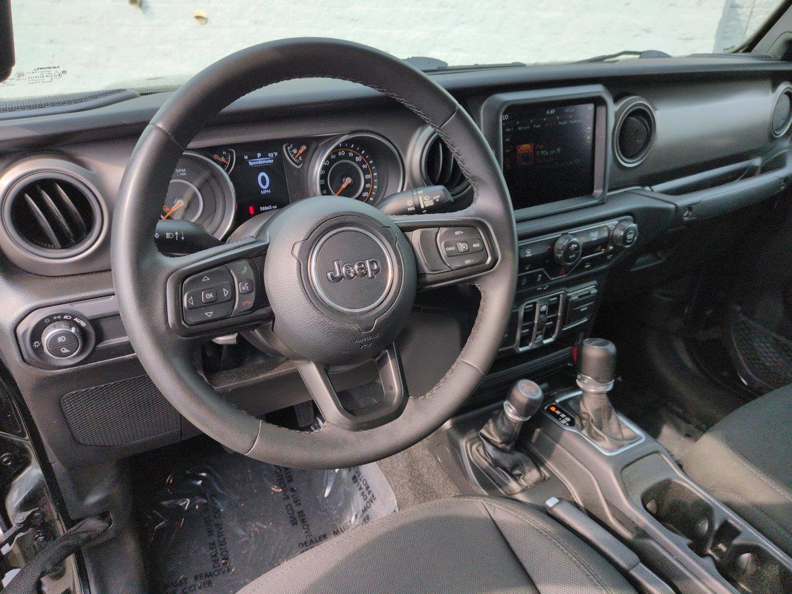 Used 2023 Black Clearcoat Jeep Sport S image 19