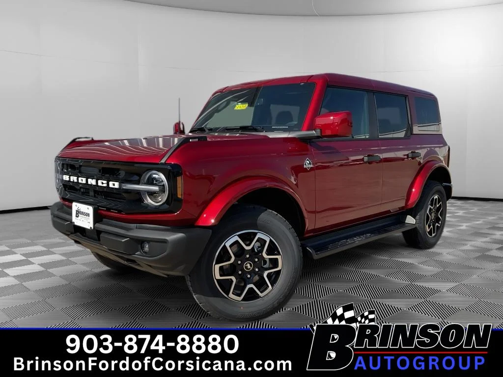 New 2026 Ruby Red Metallic Tinted Clearcoat Ford Outer Banks® image 1