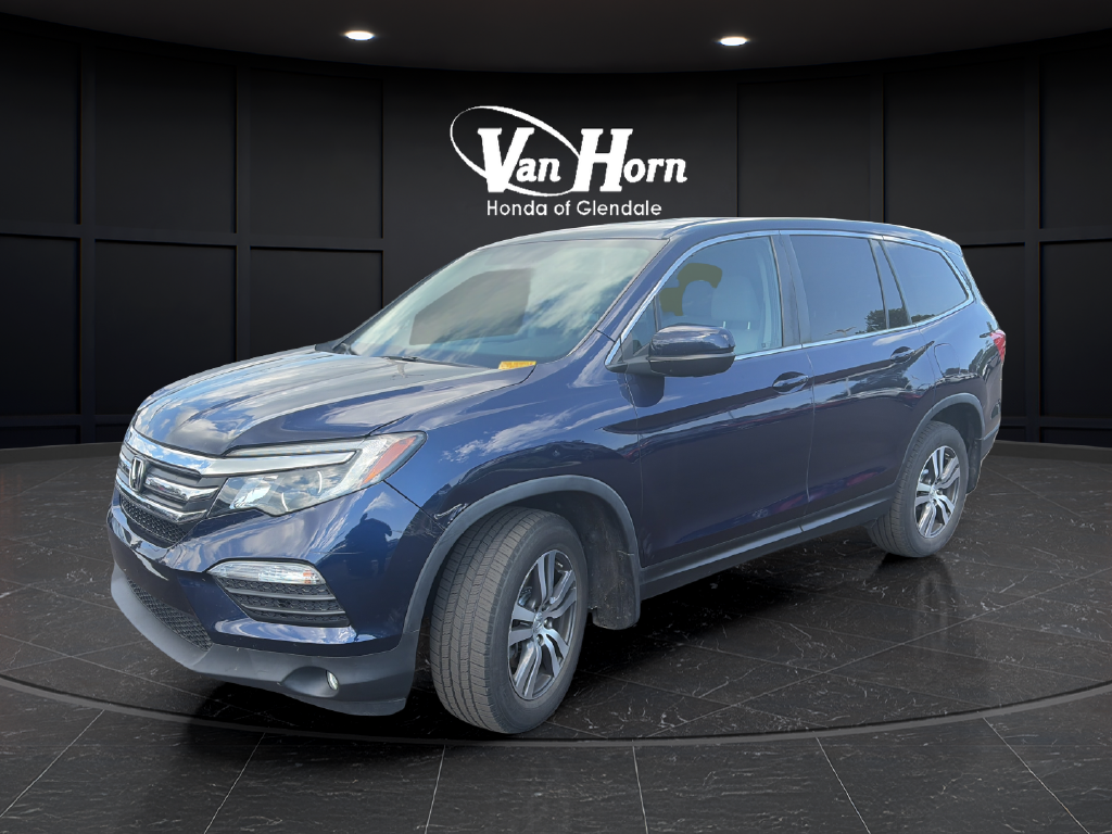 Used 2017 Blue Honda EX-L image 3