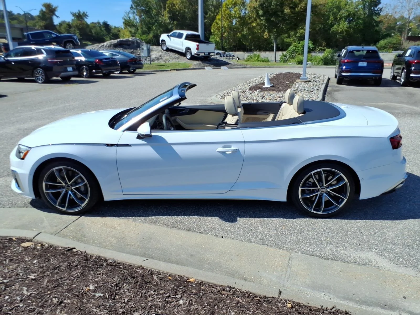 Certified Used 2024 Arkona White/Black Roof Audi S line Prestige image 12