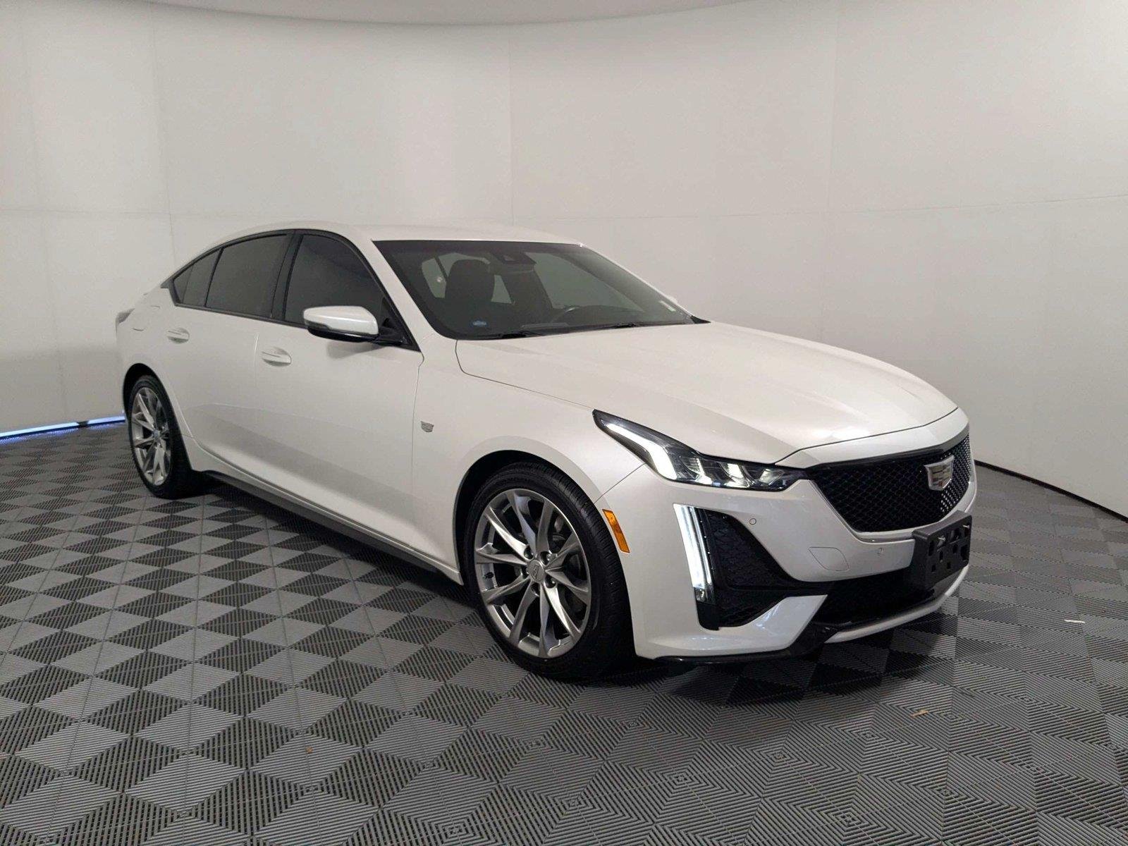 Used 2022 Summit White Cadillac Sport image 3