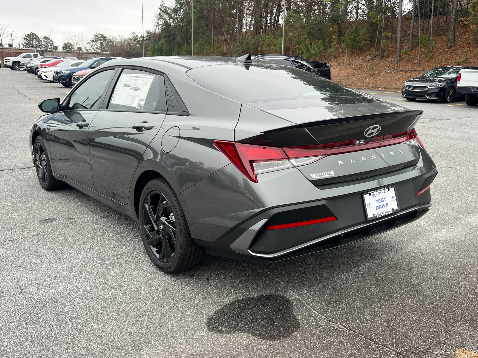 New 2026 Amazon Gray Hyundai SEL Sport image 7