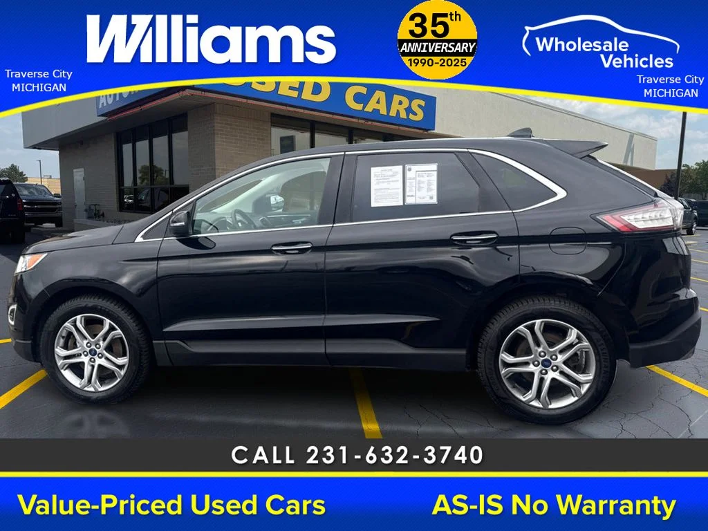 Used 2016 Shadow Black Ford Titanium image 8