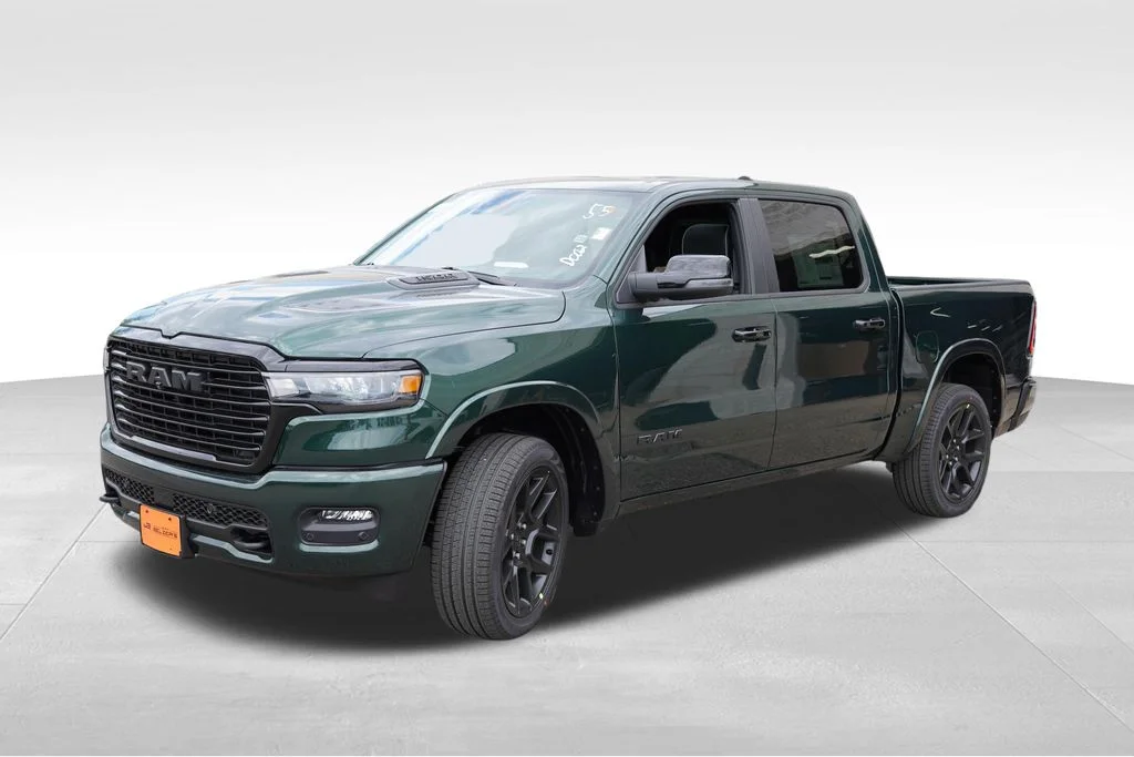 New 2026 Serrano-Green Metallic Exterior Paint RAM Laramie image 7
