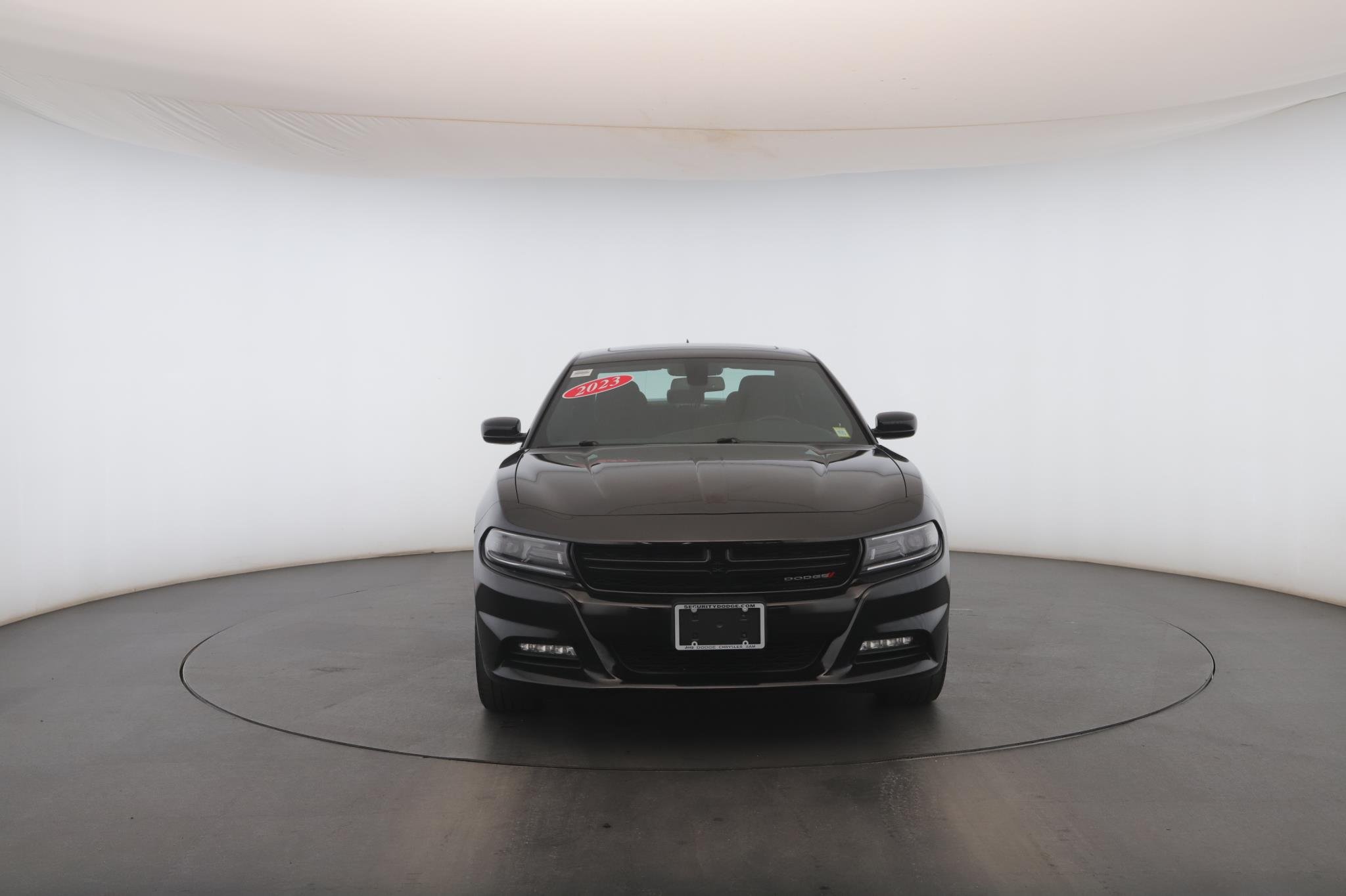Used 2023 Pitch Black Clearcoat Dodge SXT AWD image 22