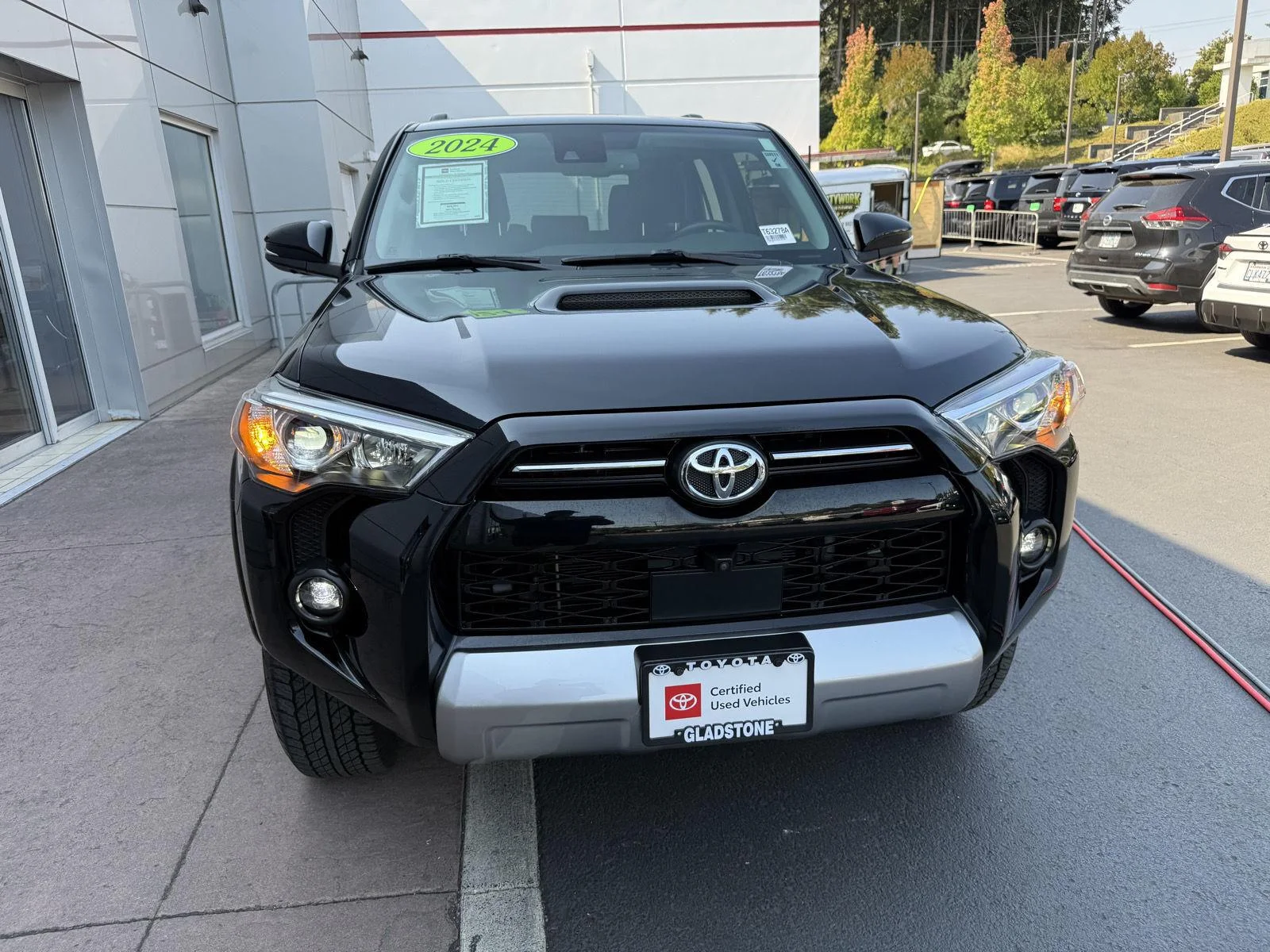 Used 2024 Midnight Black Metallic Toyota TRD Off Road Premium image 10