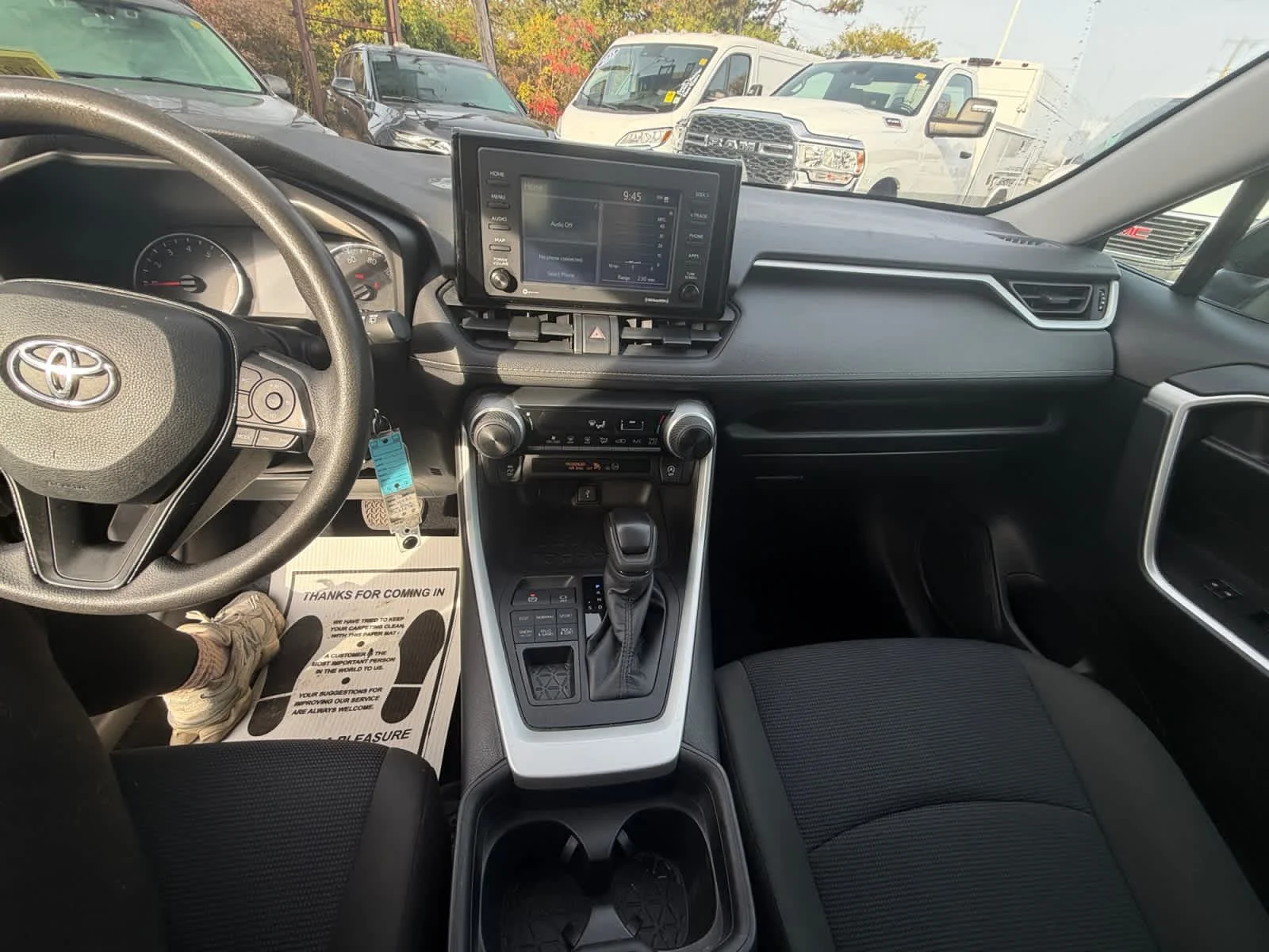 Used 2021 Midnight Black Metallic Toyota LE image 18