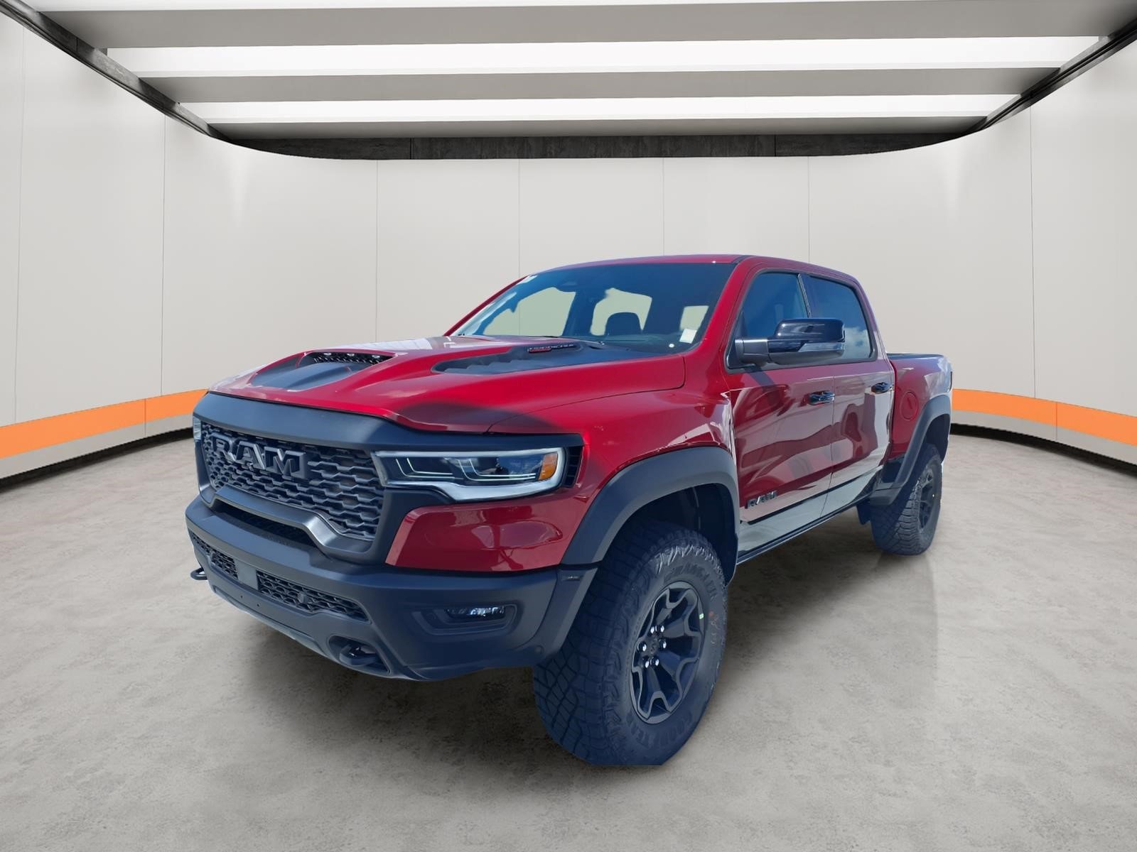 New 2026 Molten Red Pearl-Coat Exterior Paint RAM RHO image 3