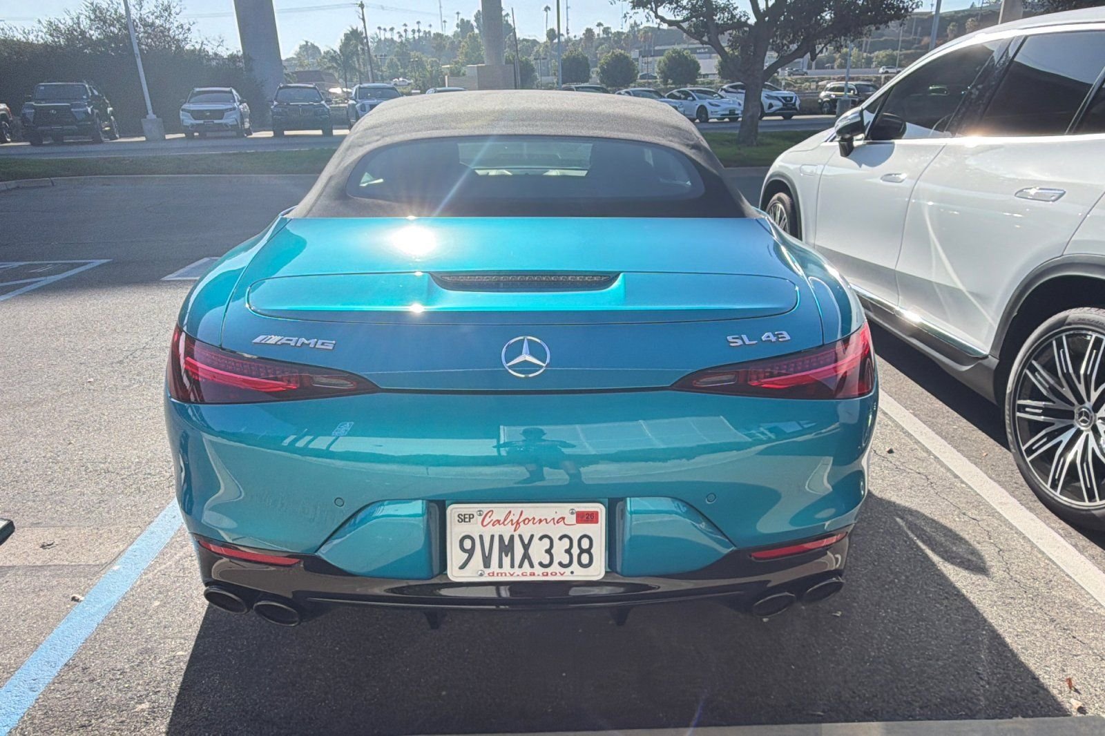 Used 2025 Blue Mercedes-Benz SL 43 AMG® image 9