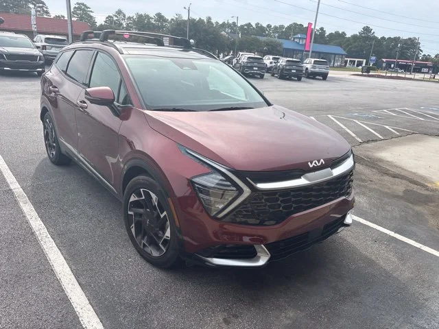 Used 2024 Red Kia SX-Prestige image 1