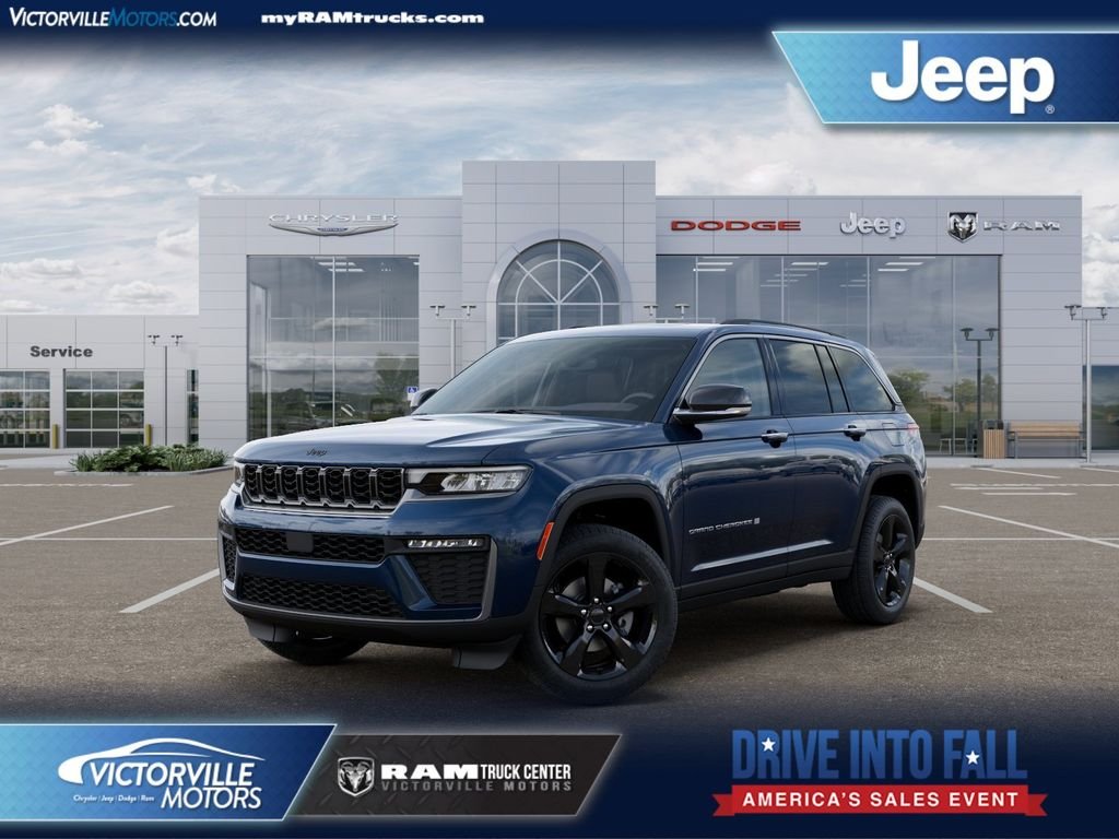 New 2026 Fathom Blue Pearl-Coat Exterior Paint Jeep Limited image 1